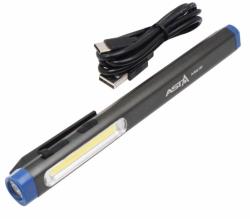 Lampa LED magnetna COB 300 lm olovka USB punjač 3.7V 650 mAh ASTA